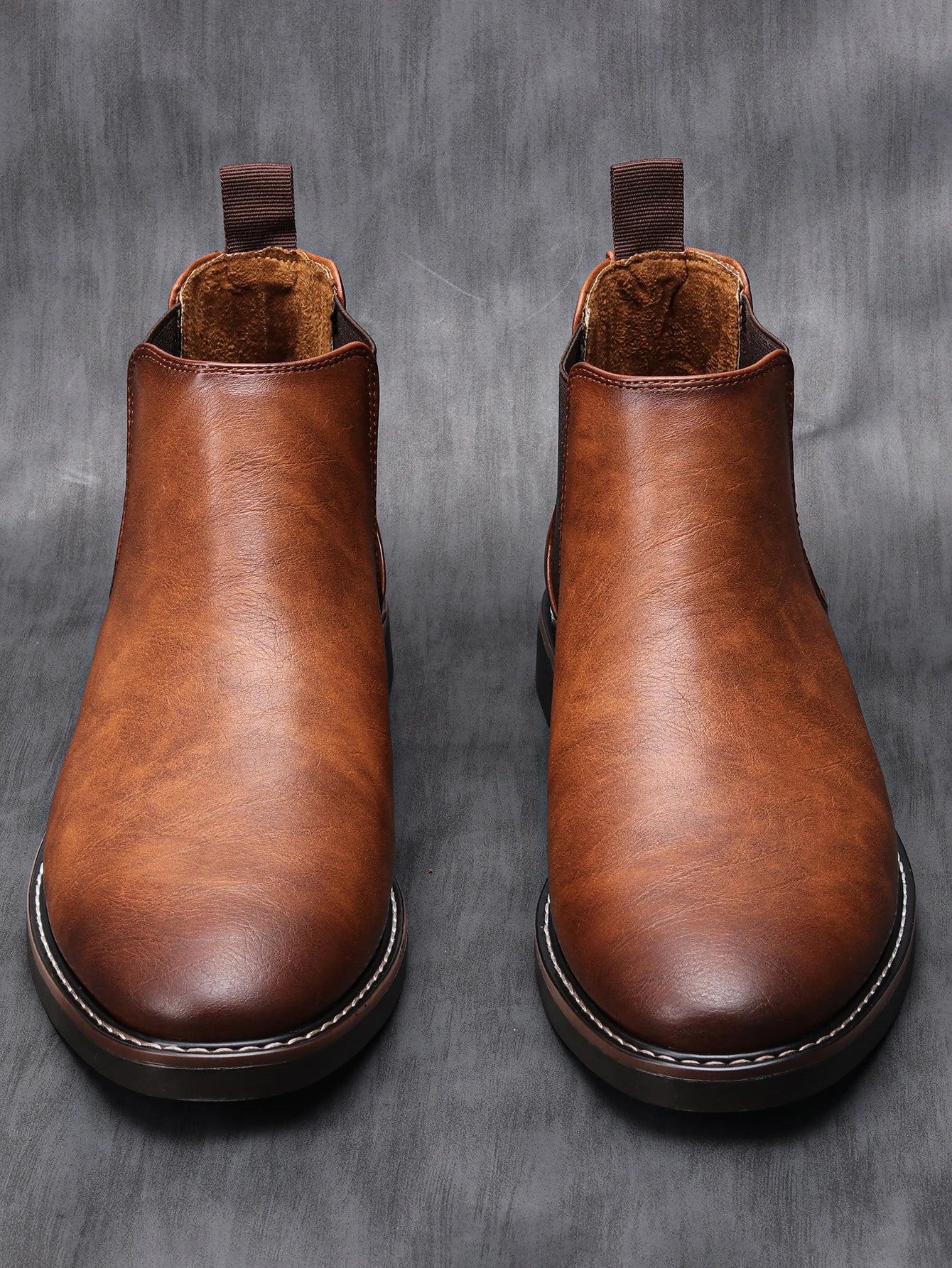 Brand Comfortable Fashion Leather Men Boots in USA