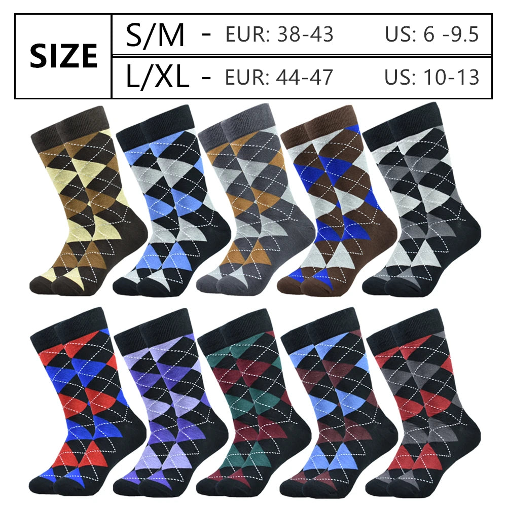 Brand Men's Socks Soft breathable High Quality in USA