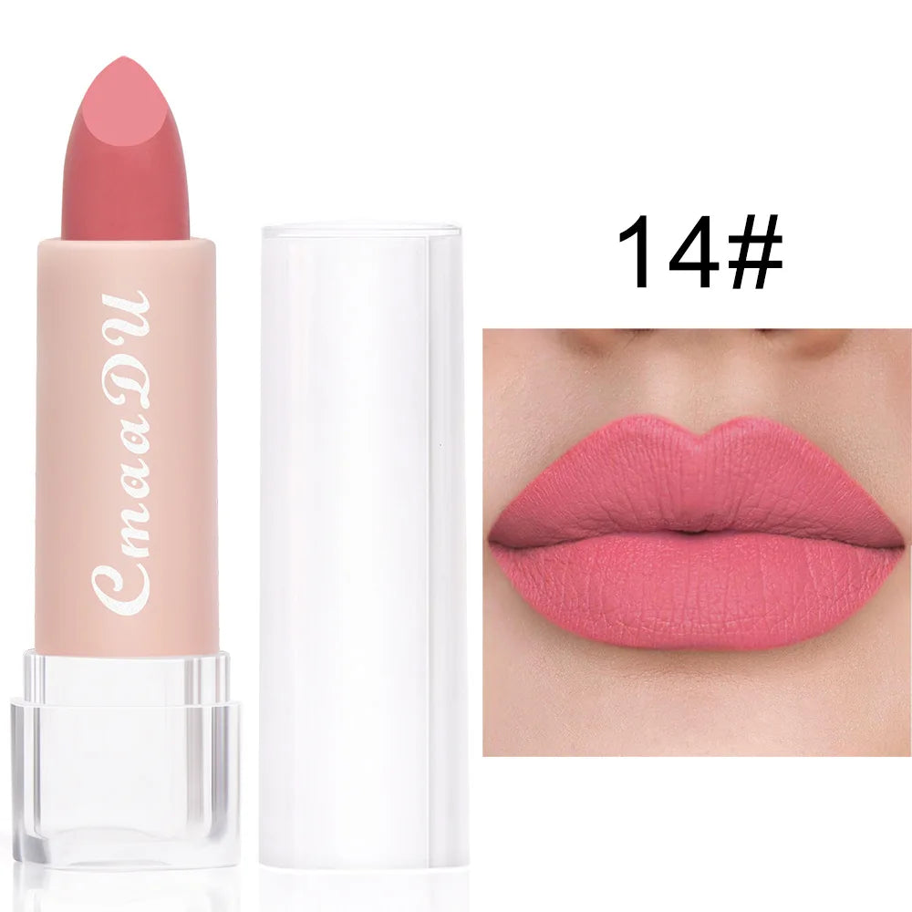 Matte Nude Lipstick Waterproof Long Lasting Non-stick in USA