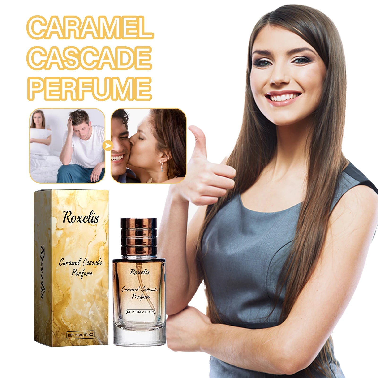 ROXELIS Caramel Cascade Perfume Spray Perfumes in USA