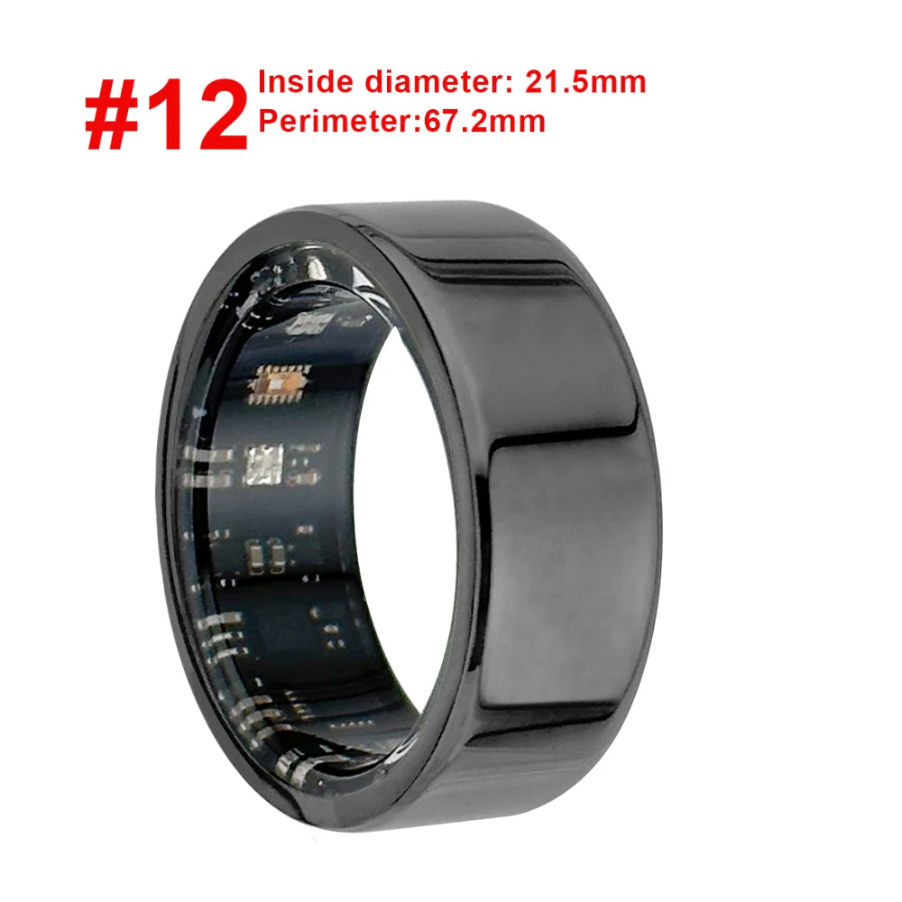 Men Fashion Smart Ring Heart Rate Blood Oxygen Sports Women in USA.