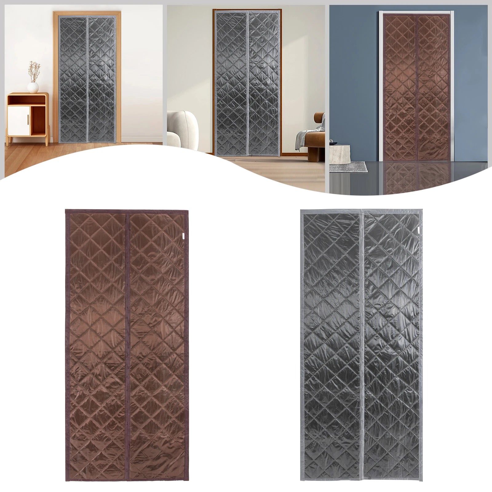 Magnetic Thermal Insulated Door Curtain Waterproof in USA