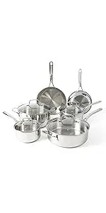 Martha Stewart Lockton 14 Piece Premium Non-Stick Heavy-Gauge Aluminum