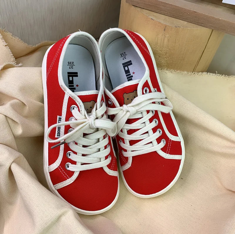 Trainers Shoes Girls Red Blue Sneakers Girls Tenis Plimsolls in USA