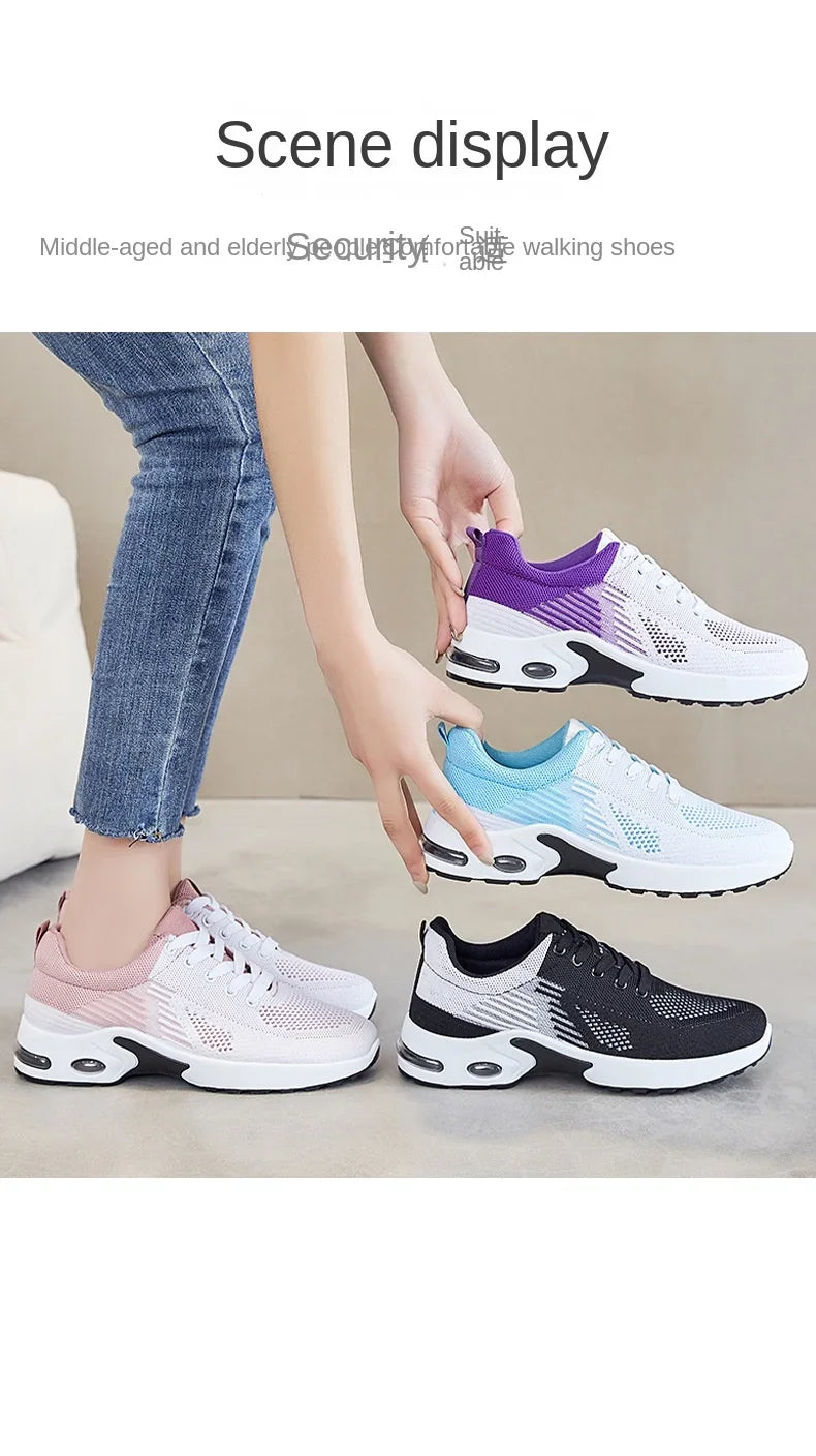 New Running Shoes Ladies Breathable Sneakers Summer in USA