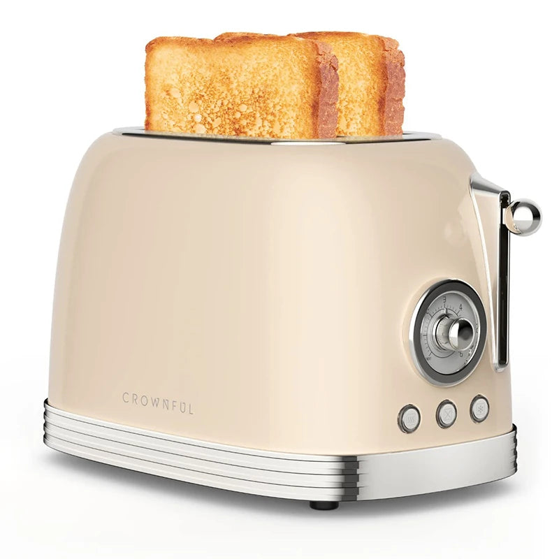 Crownful Slices Bread Toaster Sandwiches Waffles Extra IN USA.