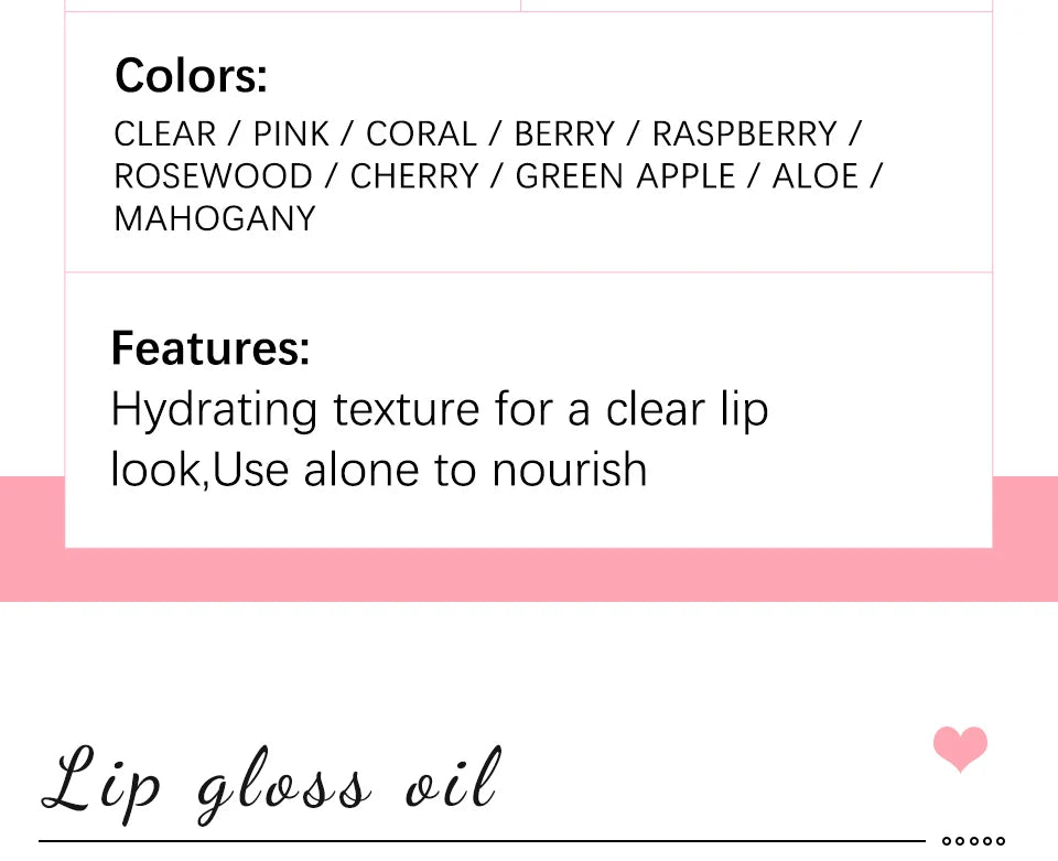 Moisturizing Lip Balm Original Lip Oil Gloss Care in USA