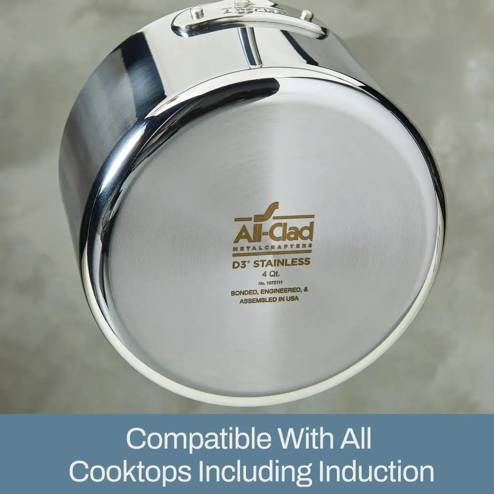 Stainless Steel Fry Pan Induction Oven Broiler Safe Pots in USA.