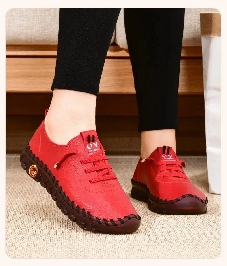 Sneakers Women Shoes Leather Loafers Shoes Women in USA