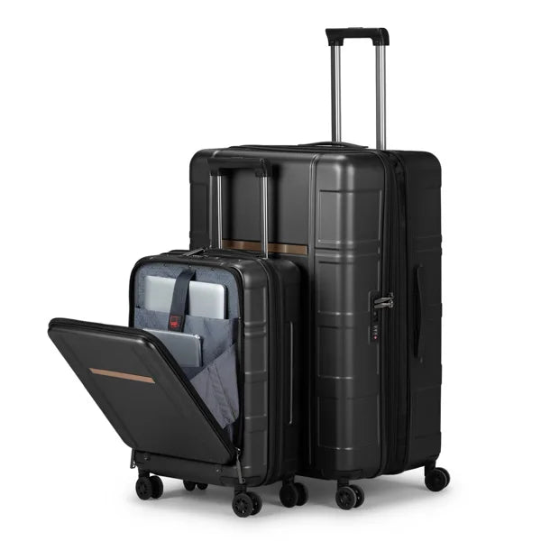 Luggage Expandable Suitcase Set Carry Spinner Trolley in USA