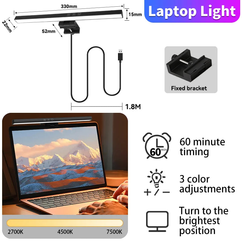 Curved Monitor Light Bar Rgb Computer Screen Lamp Dimmable in USA.