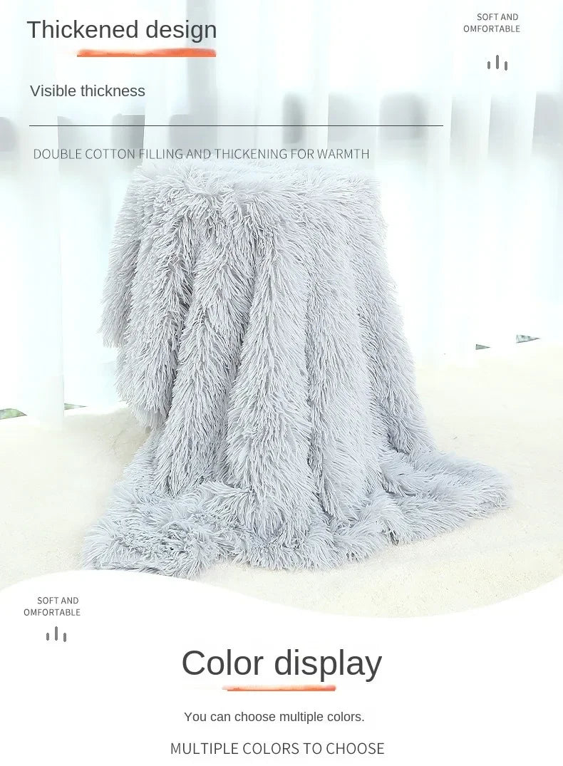 Soft Warm Fluffy Pet Blanket Dog Cat Small Cozy IN USA.