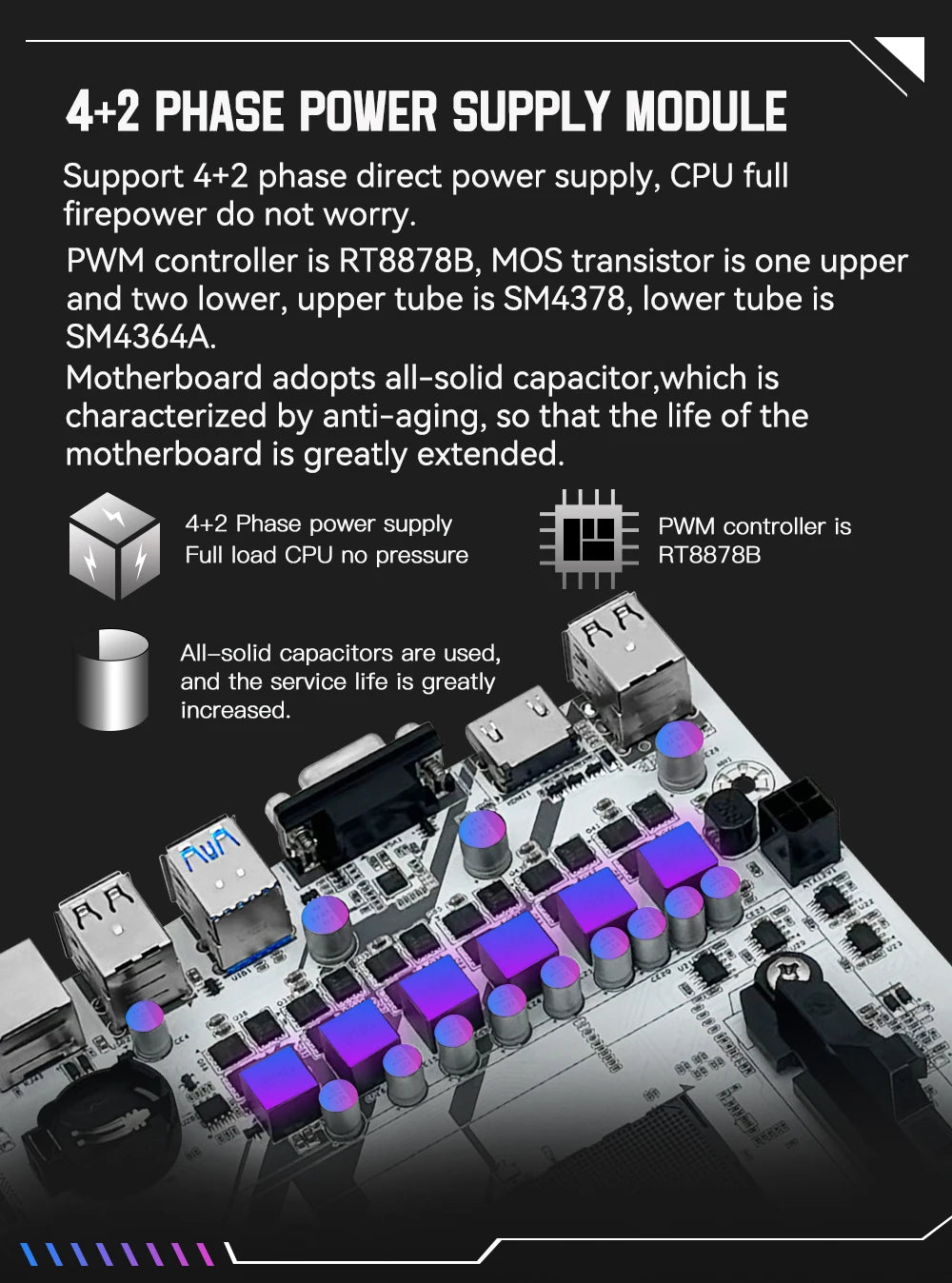 MACHINIST B450 Motherboard AMD Processor Dual-channel DDR4 Memory AM4 