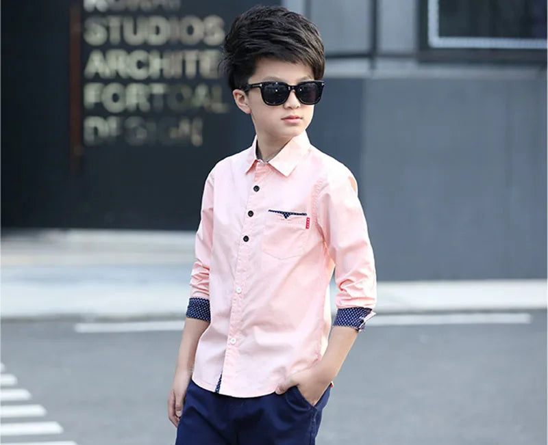 Teenager Kids Boys Clothes Children Shirts Fashion in USA