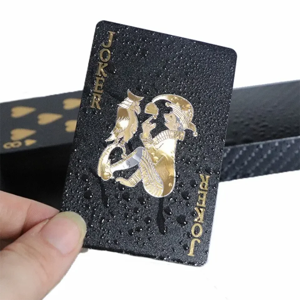 Color Rose Black Gold Playing Card Game Card Group in USA