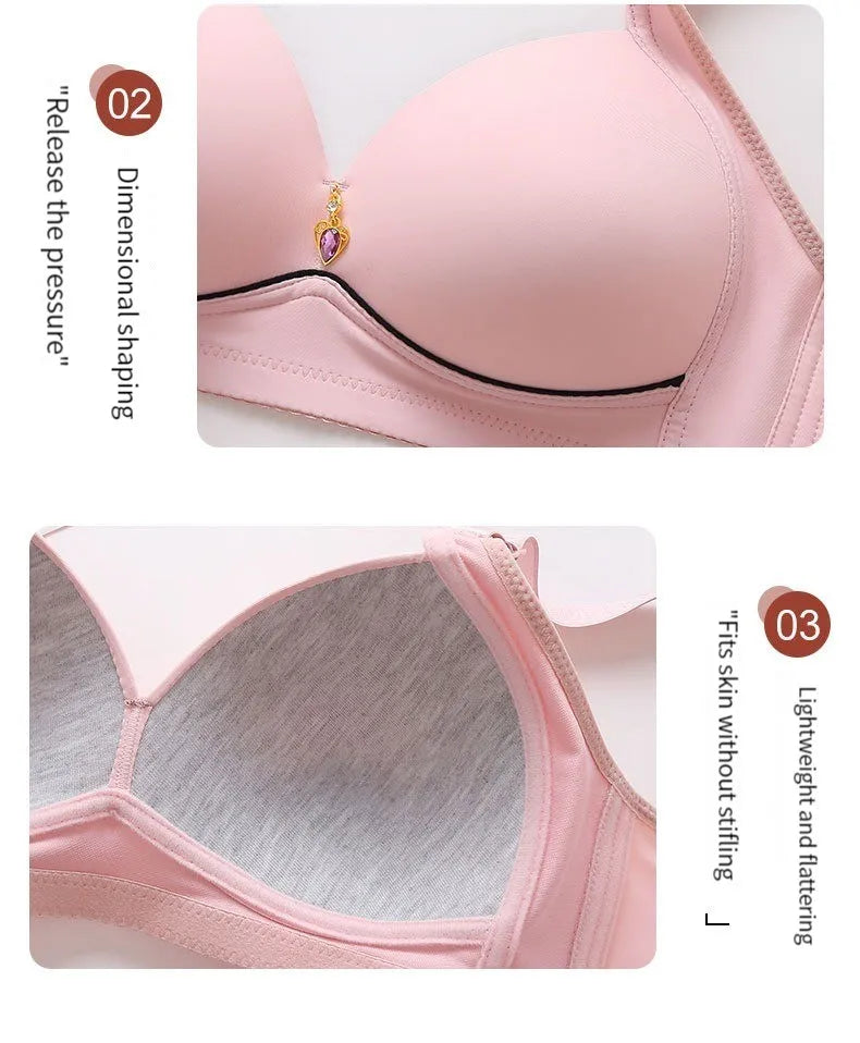 Breathable Women's Underwear Thin Cup Lenceria Femenina in USA