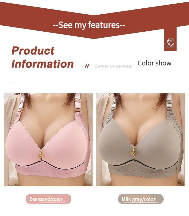 Breathable Women's Underwear Thin Cup Lenceria Femenina in USA