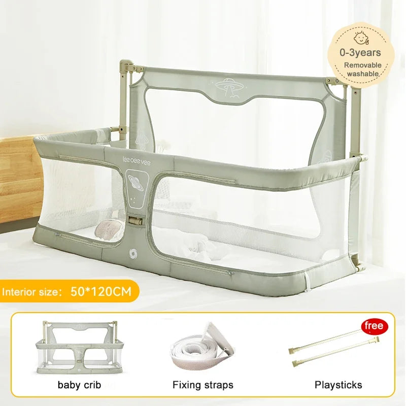 Baby Cot Dual-use Comfortable Toddler Baby Bed in USA