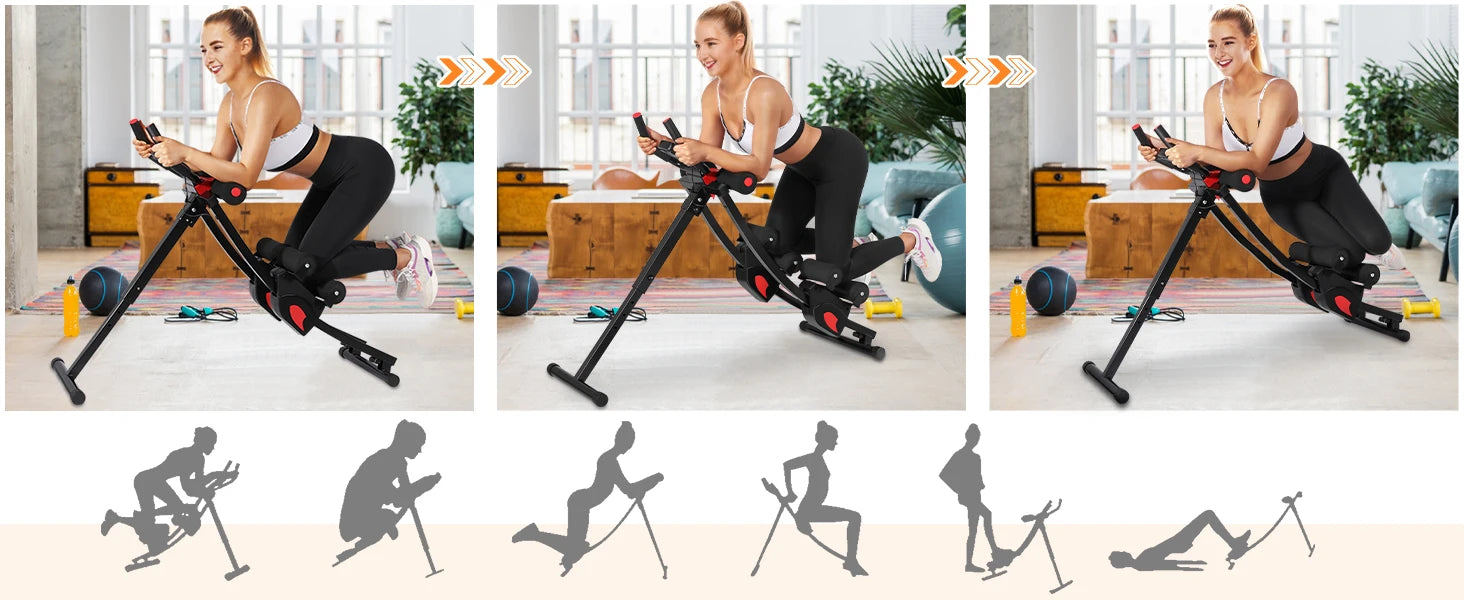 Machine Women Home Gym, Adjustable Core Abdominal Exercise in USA