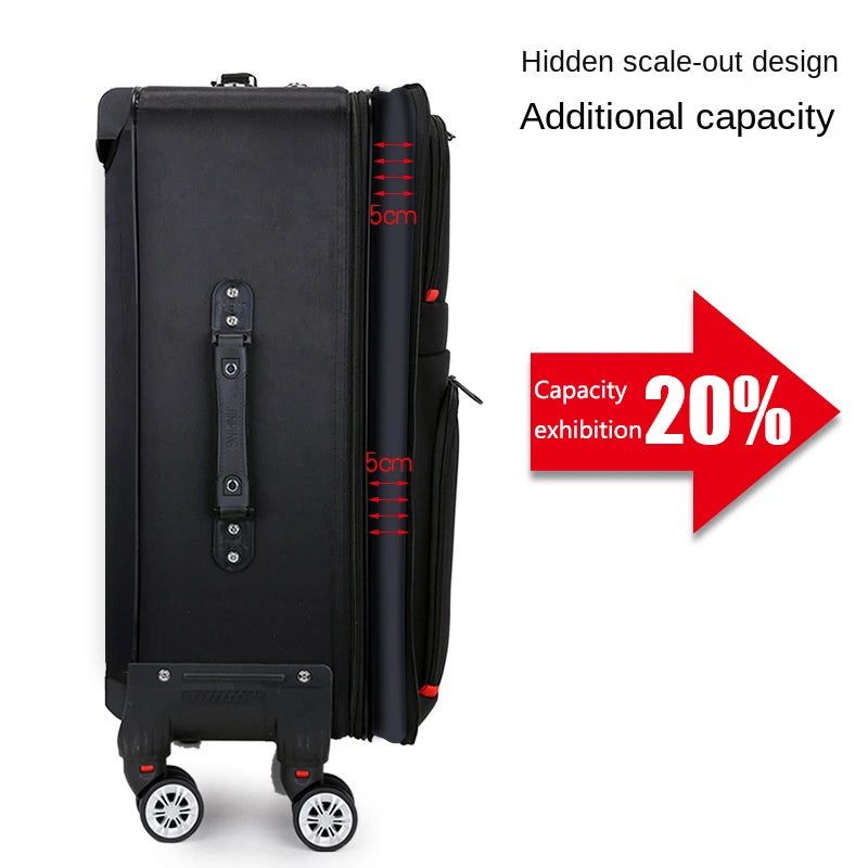 Large capacity Travel Suitcase Trolley Bag in USA