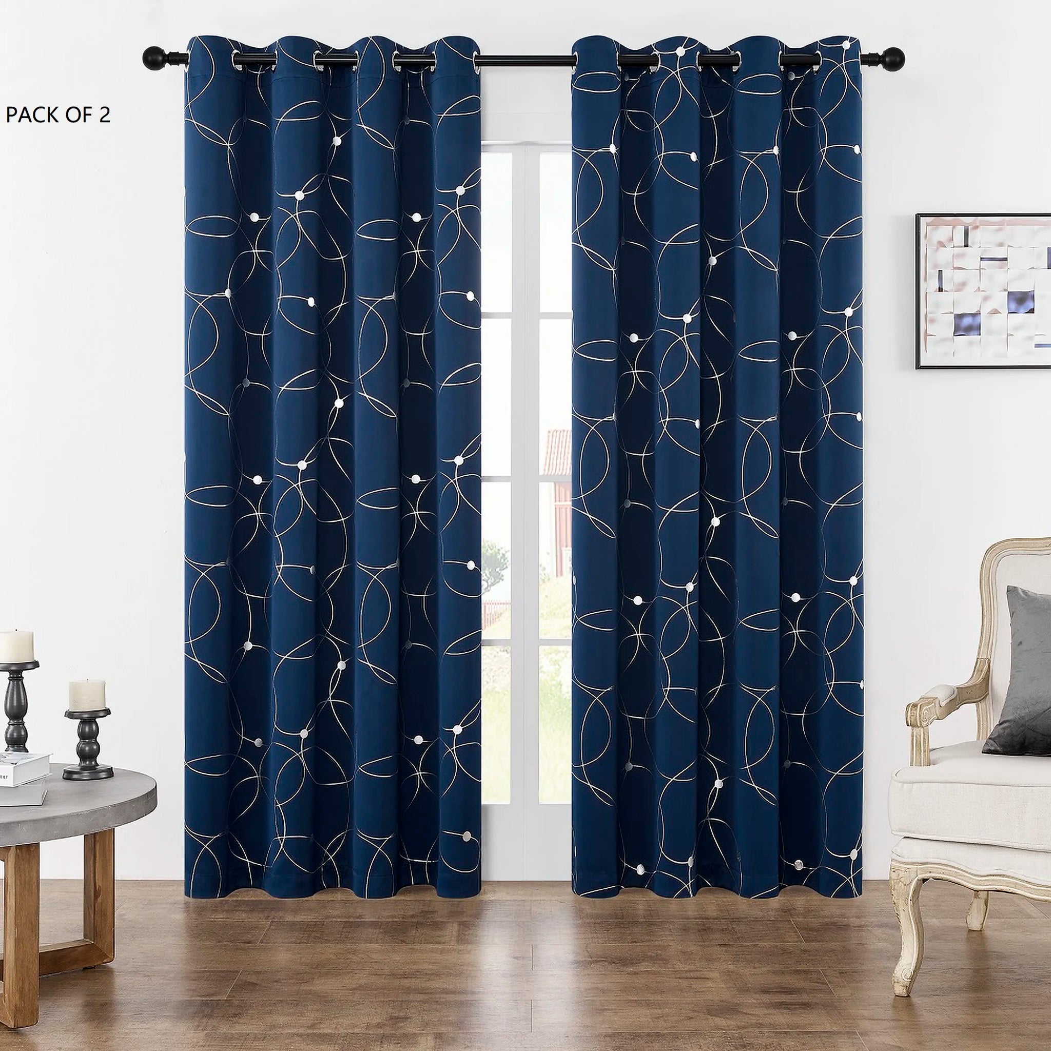 Blackout Curtains Grommet Thermal Insulated Room Darkening in USA