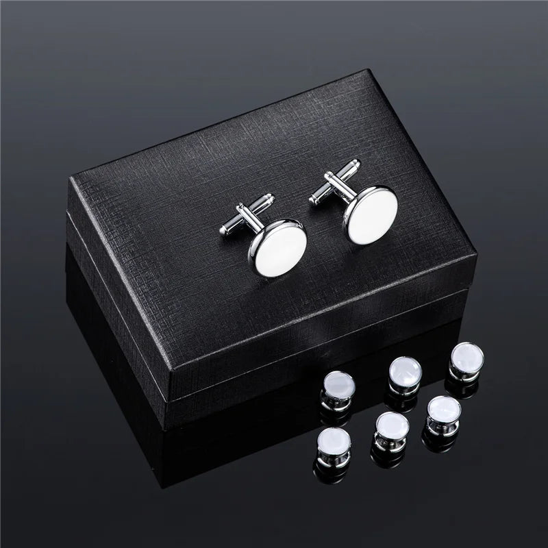 Wedding Cufflinks Tuxedo Studs Set Men Accessories Cufflinks in USA