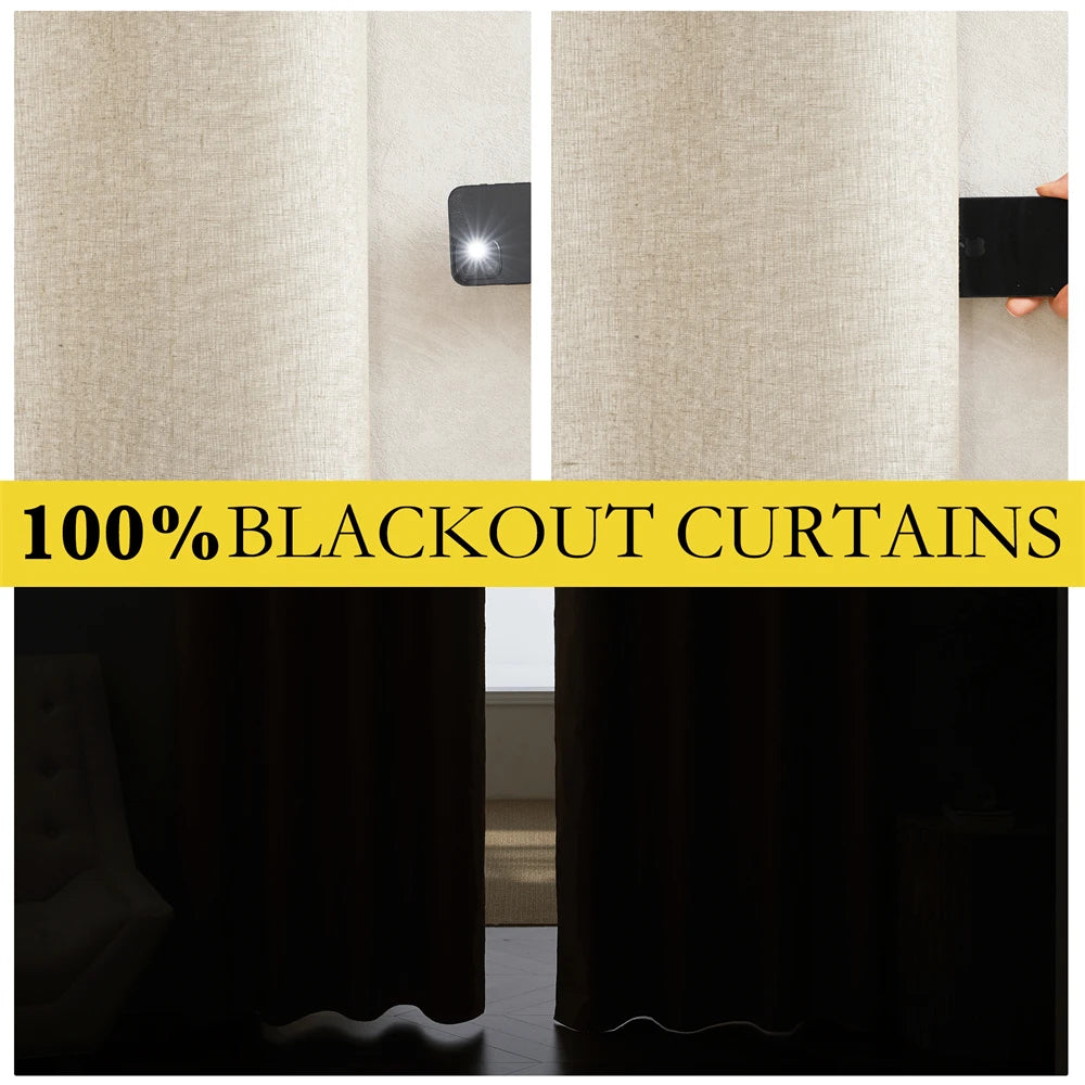 RYB HOME Blackout Curtain Panels Thermal Insulated White Thermal in USA