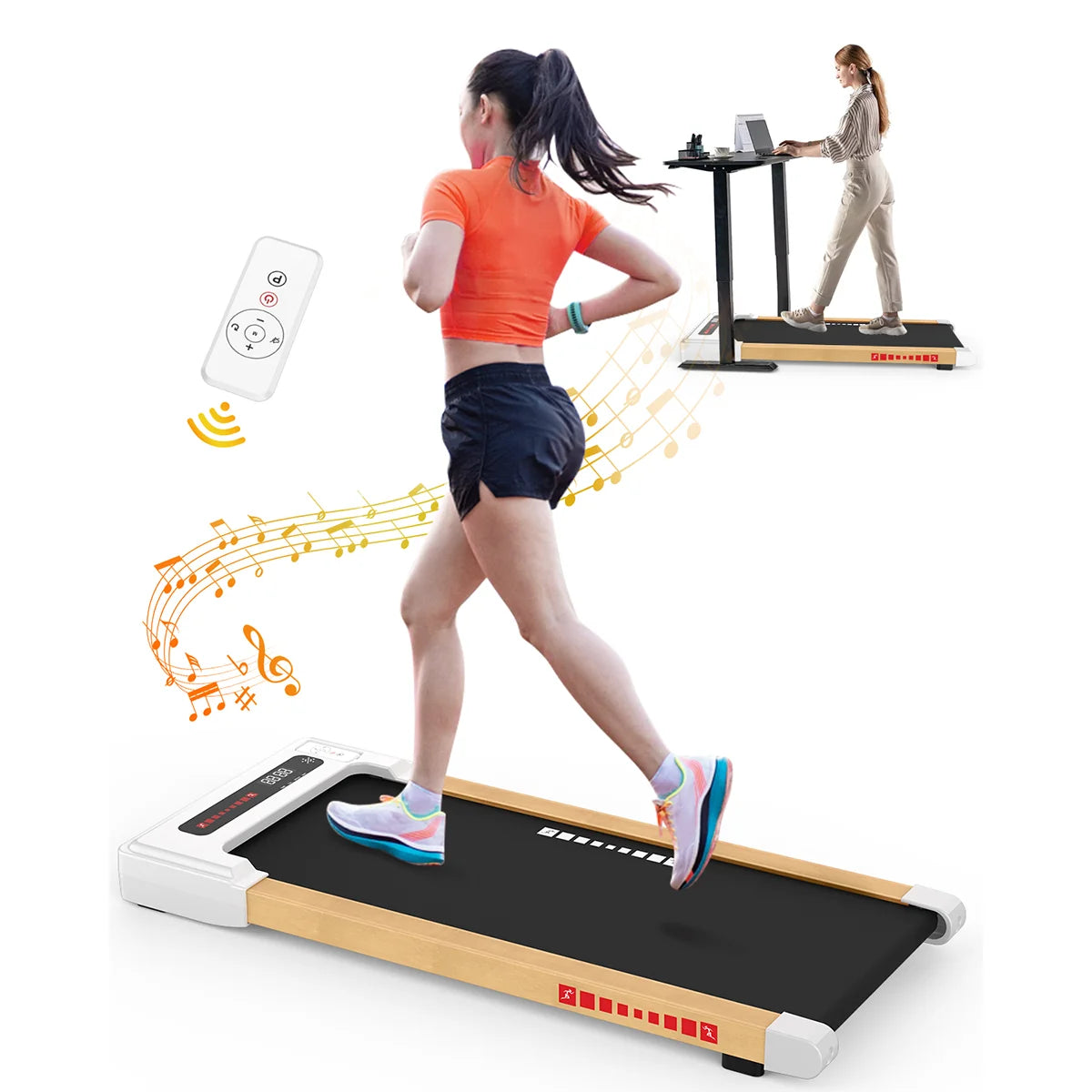 Under Desk Treadmill, Electric Manual Walking Pad in USA