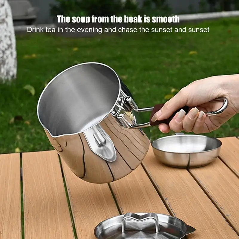 Camping Cooking Pot Outdoor Cooking Sauce Pot With Handle in USA.