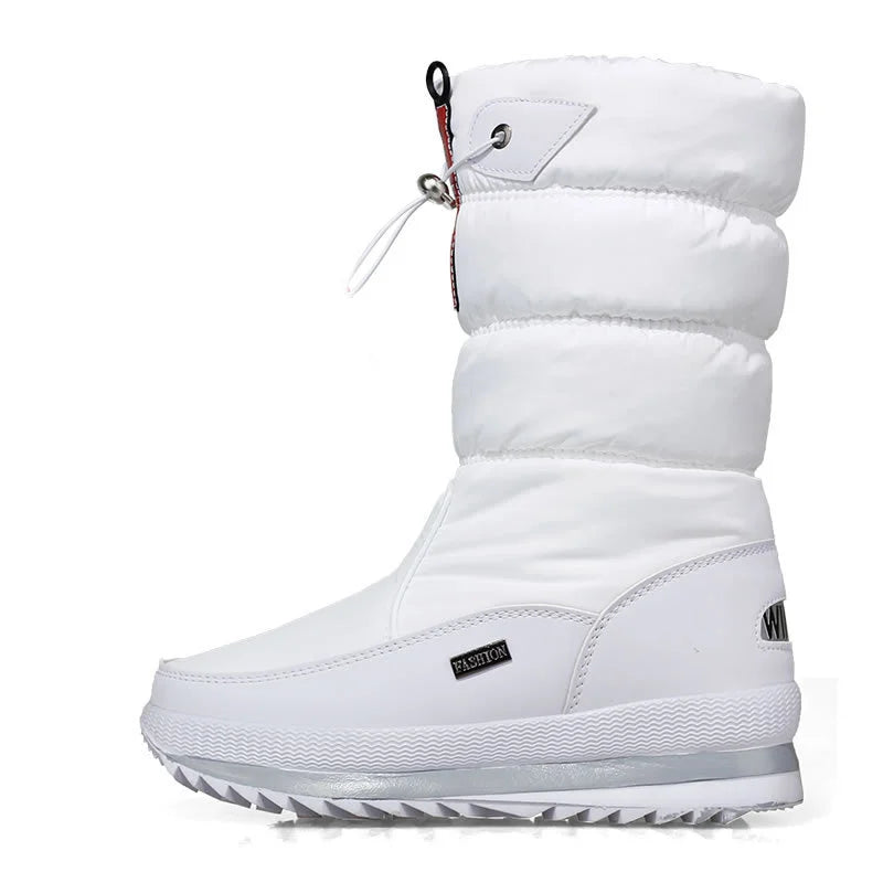 Women Snow Boots Platform Winter Boots Thick Plush Waterproof in USA