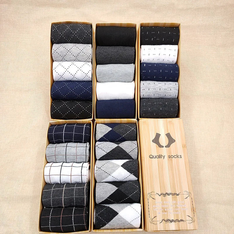 Cotton Plain Color Medium Tube Commercial Gift Boxes Socks in USA