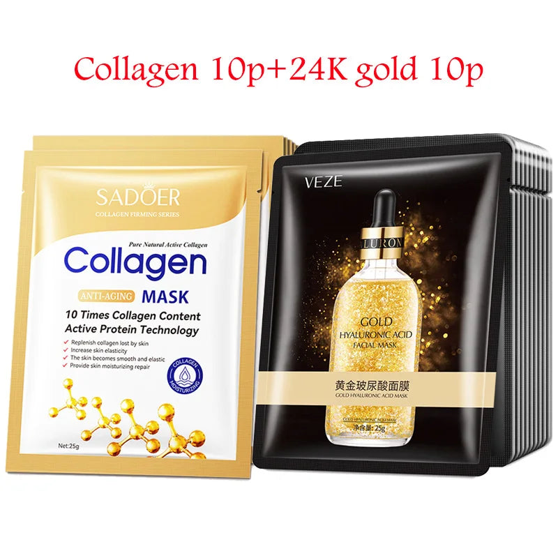 Hyaluronic Acid Collagen Face Mask skincare in USA