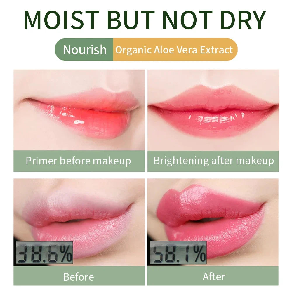 Moisturizing Aloe Vera Lipstick Temperature Color Changing in USA