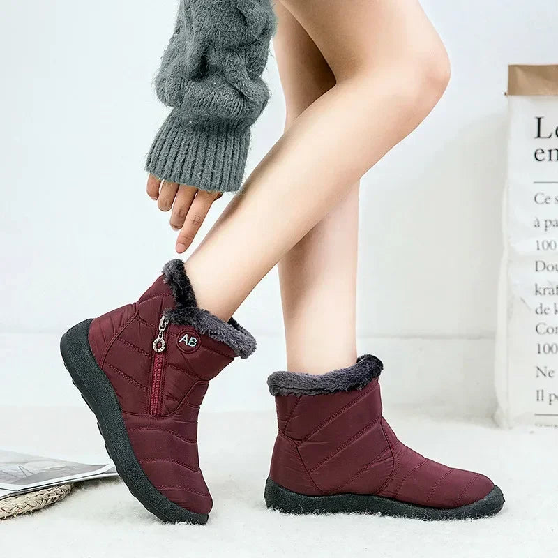 Winter Women Boots Thick Bottom Ankle Boots Women in USA