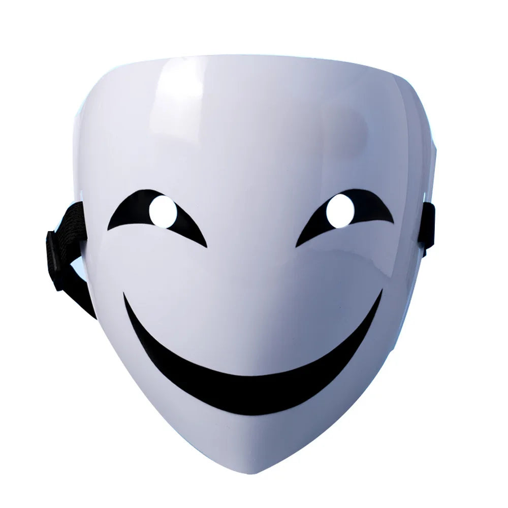 Black Bullet PVC Leech Smile Mask Disguised As Ghost Face in USA