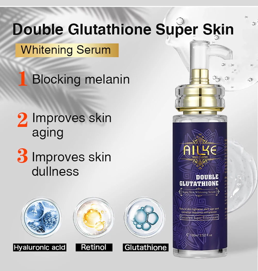 AILKE Bleaching Skin Care, With Double Glutathione, in USA