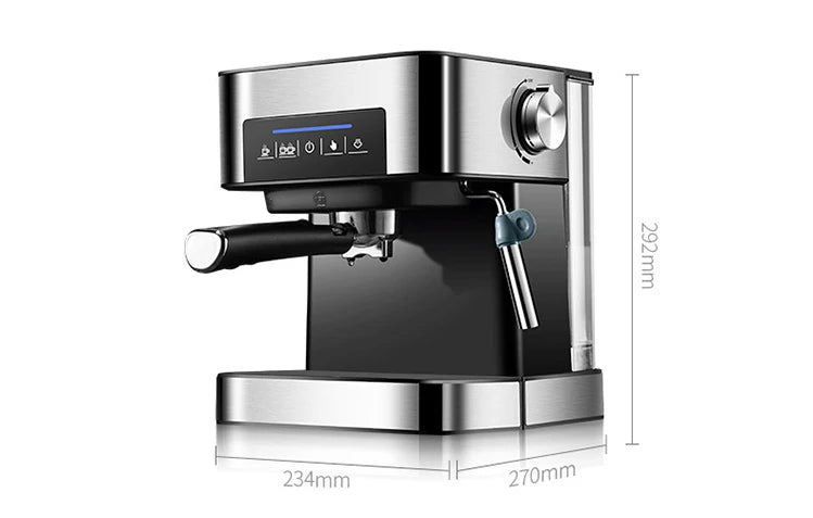 Ulka Pump Coffee Maker Led Screen Espresso Machine in USA.