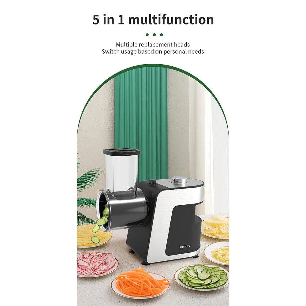 Functional Vegetable Slicer, Food Processing Robot, in USA.