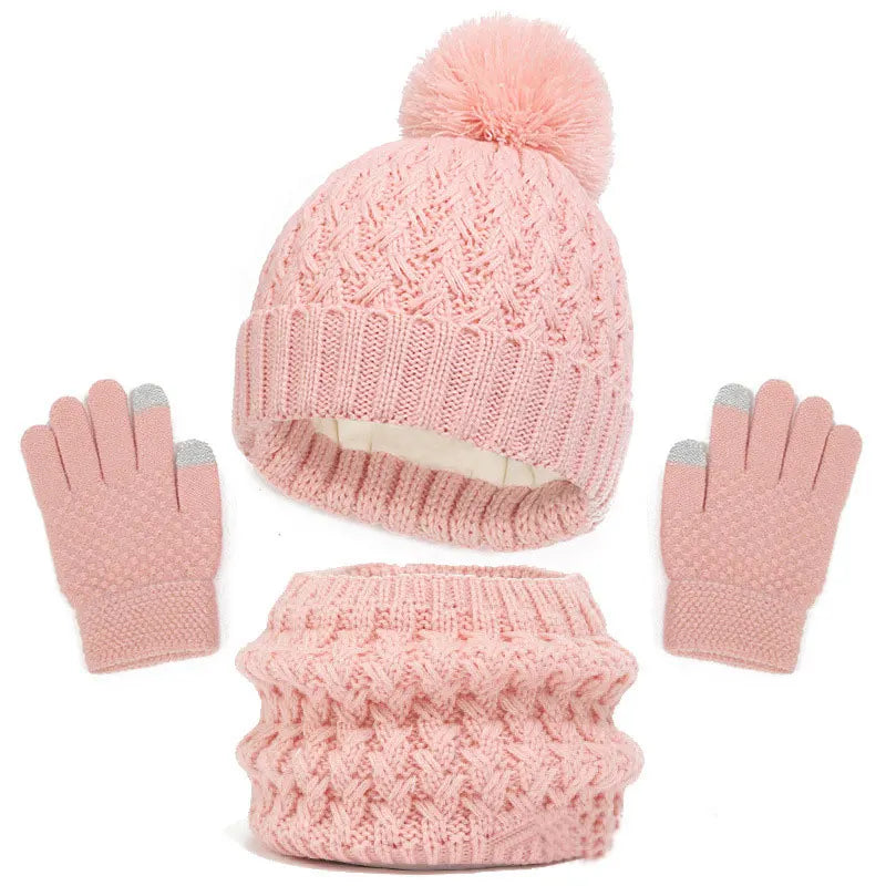 Luxury Fashion Scarves Children Knitted Beanie Cap Cute in USA