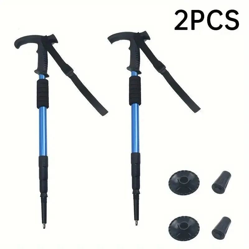 Trekking Pole Ultralight Walking Sticks Adjustable Hiking Canes in USA