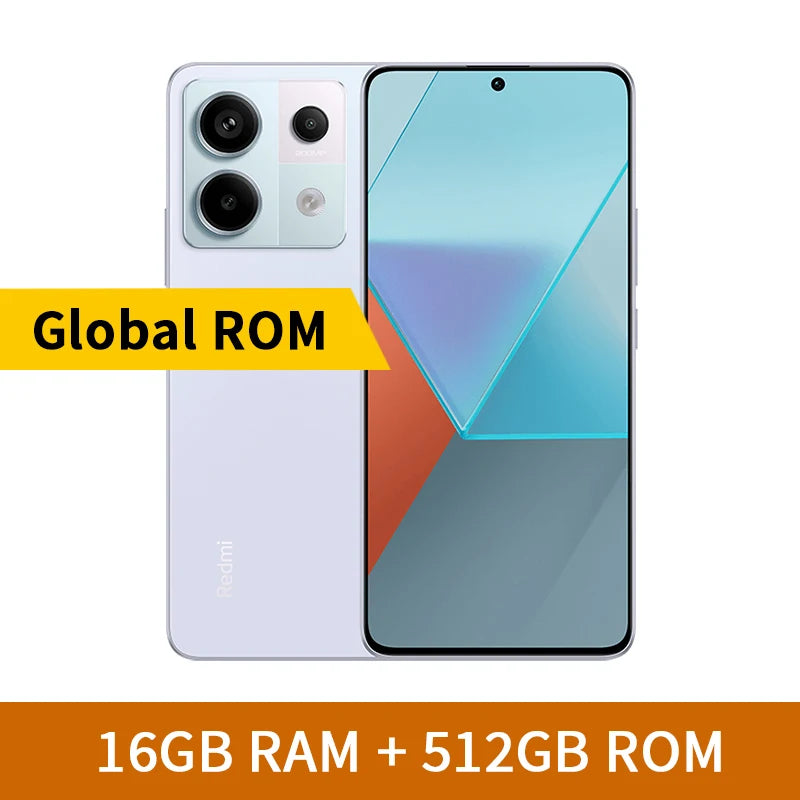 Global ROM Xiaomi Redmi Note 13 Pro 5G Mobile Phone 128GB 256GB 512GB 