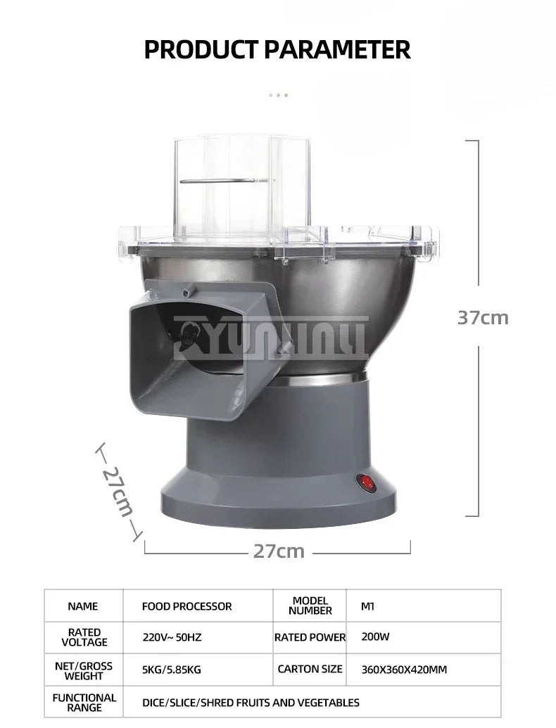 Automatic Vegetable Cutter Multifunctional Potato IN USA.