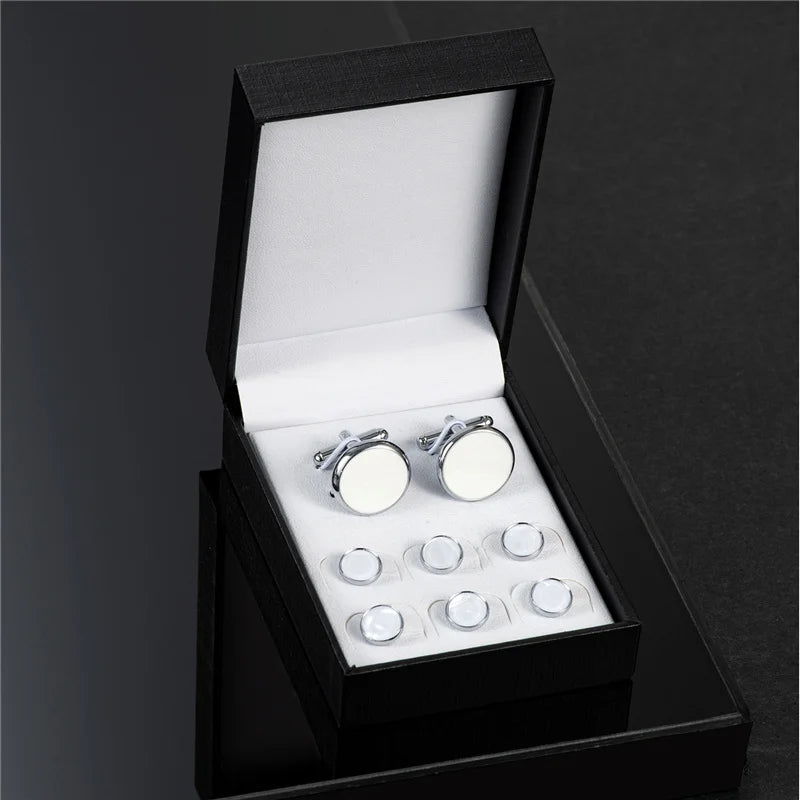 Wedding Cufflinks Tuxedo Studs Set Men Accessories Cufflinks in USA