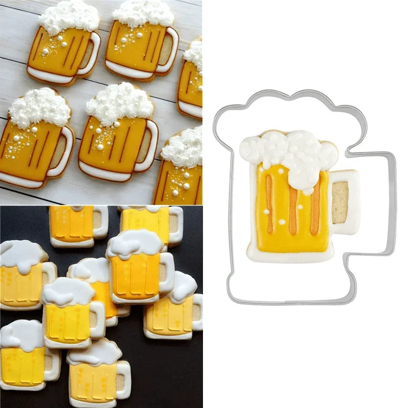 German Oktoberfest Beer Cookie Cutter Biscuit Fondant in USA