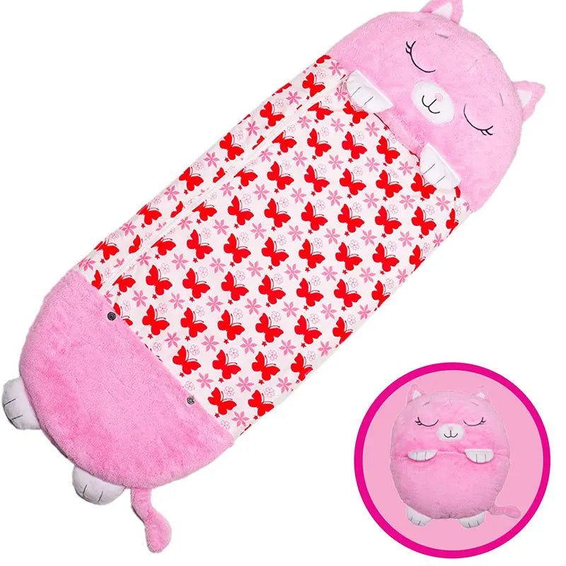 Children's Cartoon Sleeping Bag Pillow Birthday Gift Kids in USA