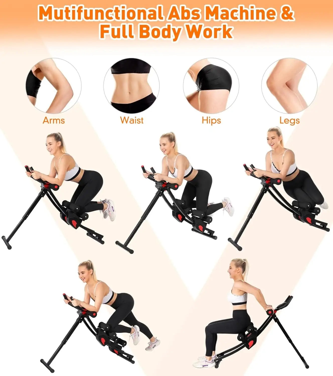 Machine Women Home Gym, Adjustable Core Abdominal Exercise in USA