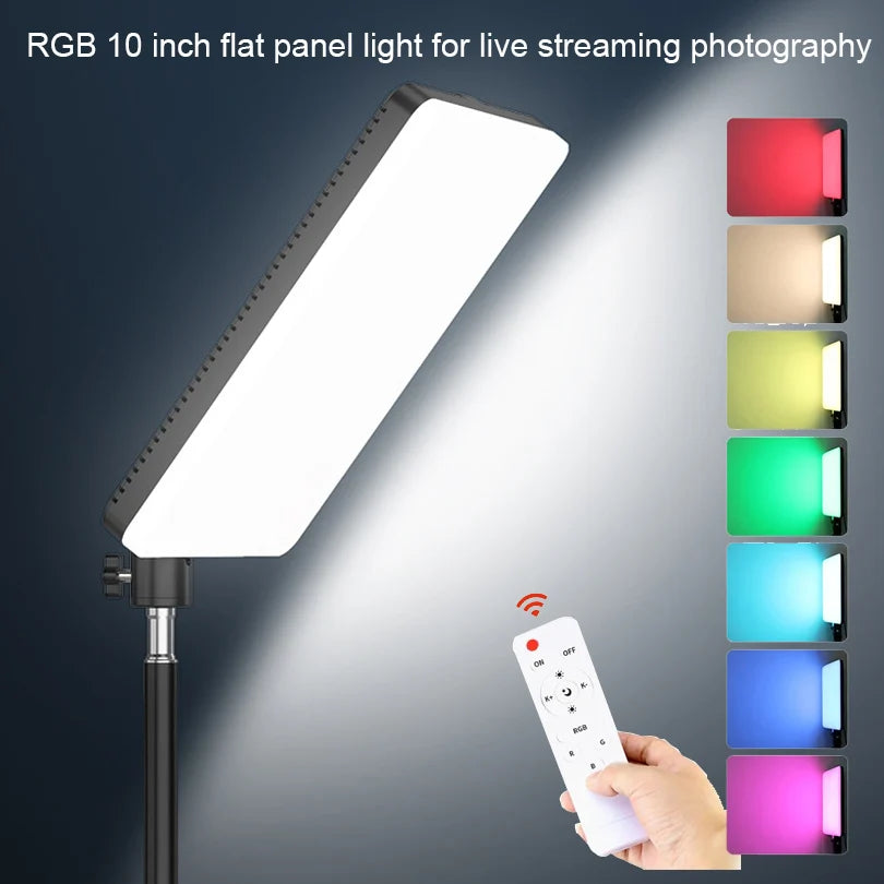 RGB LED Photography Video Light Panel Lighting Photo Studio in USA.