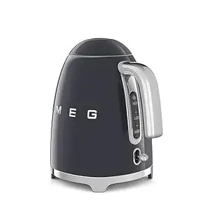 50's Retro Style 7 Cup Electric Kettle, Slate Grey in USA.