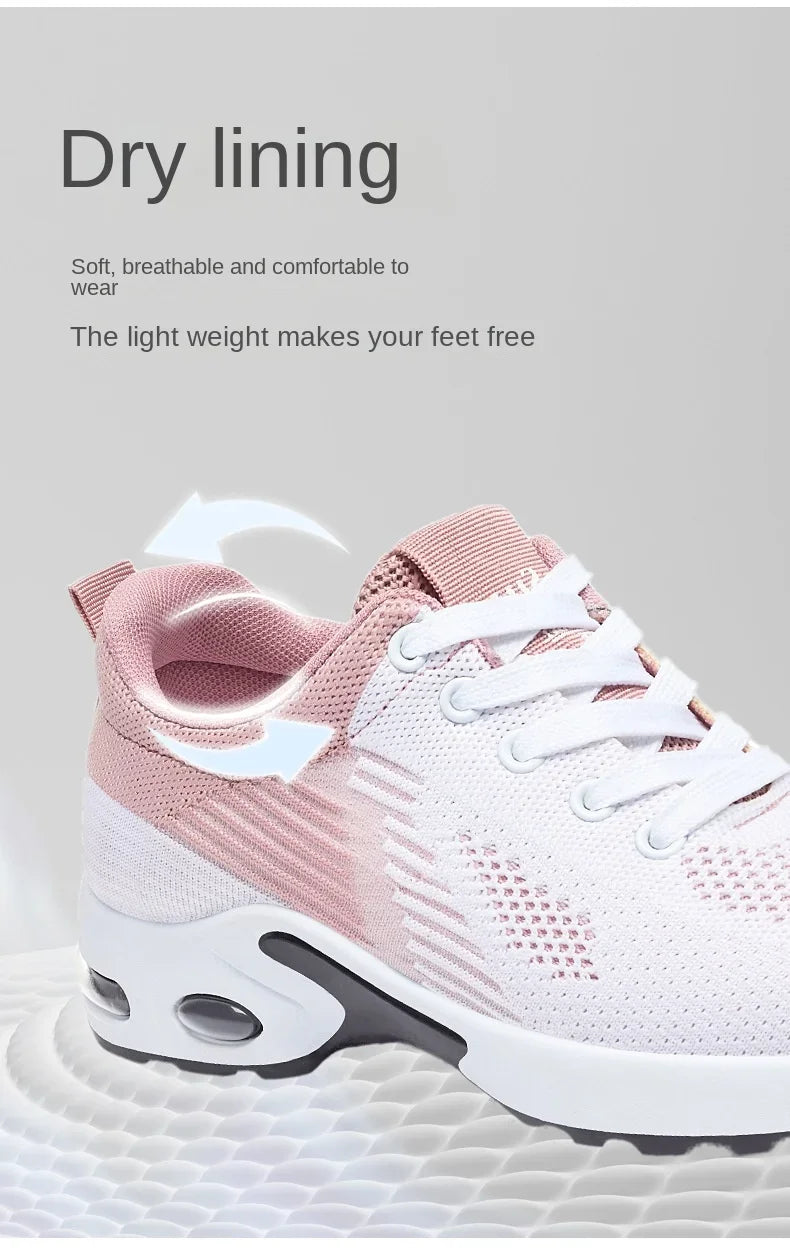 New Running Shoes Ladies Breathable Sneakers Summer in USA