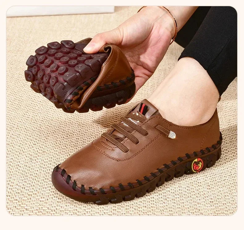 Sneakers Women Shoes Leather Loafers Shoes Women in USA